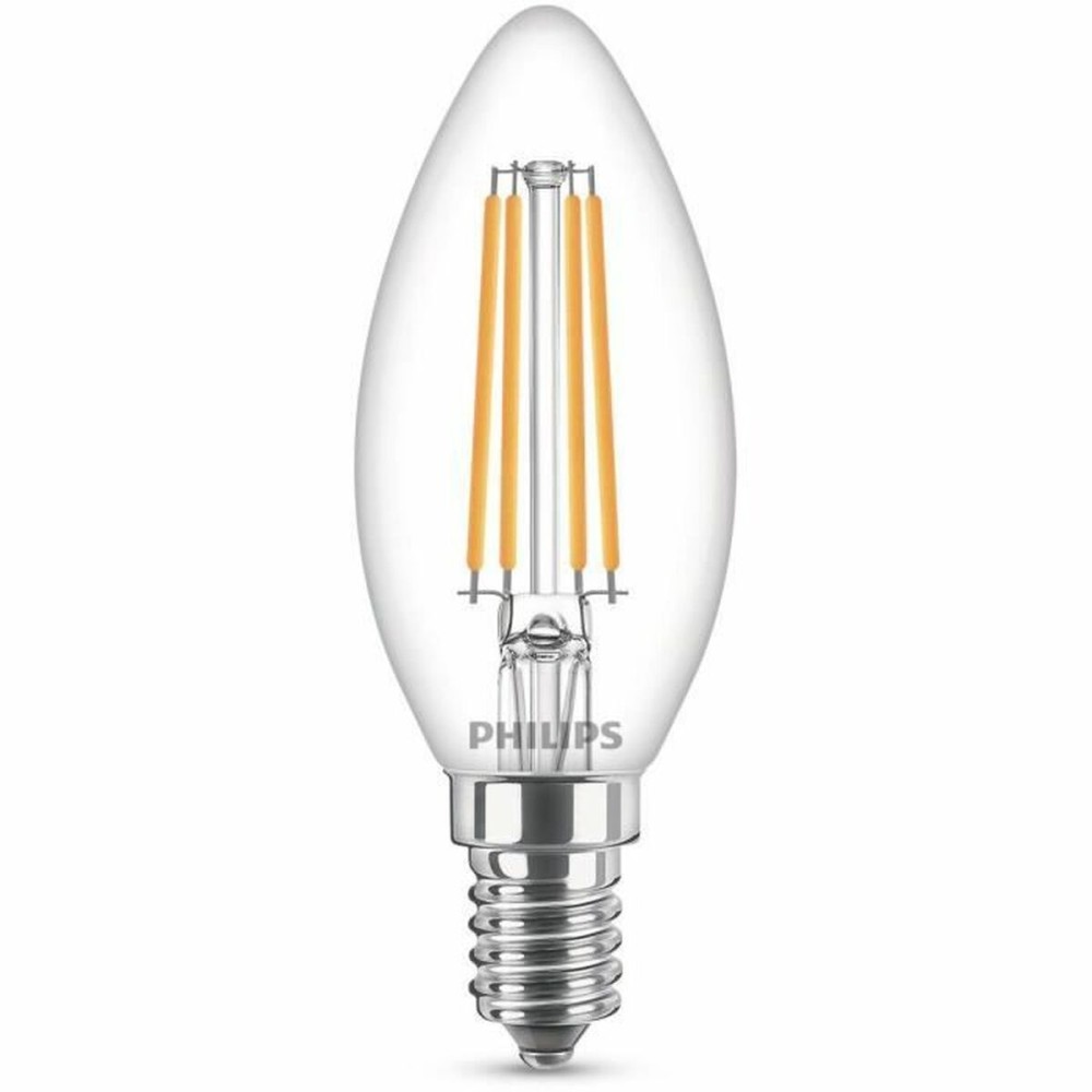 Lampadina LED Candela Philips Equivalent  E14 60 W Bianco E (2700 K)    