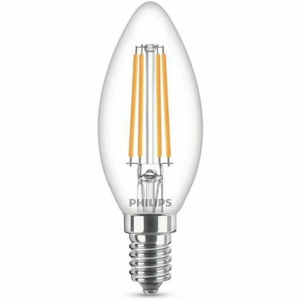 Lampadina LED Candela Philips Bianco Freddo E14    