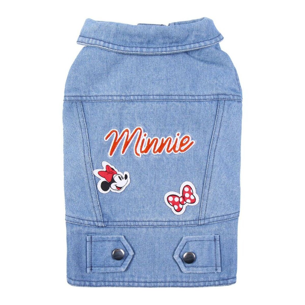 Giacca per cani Minnie Mouse Azzurro M    