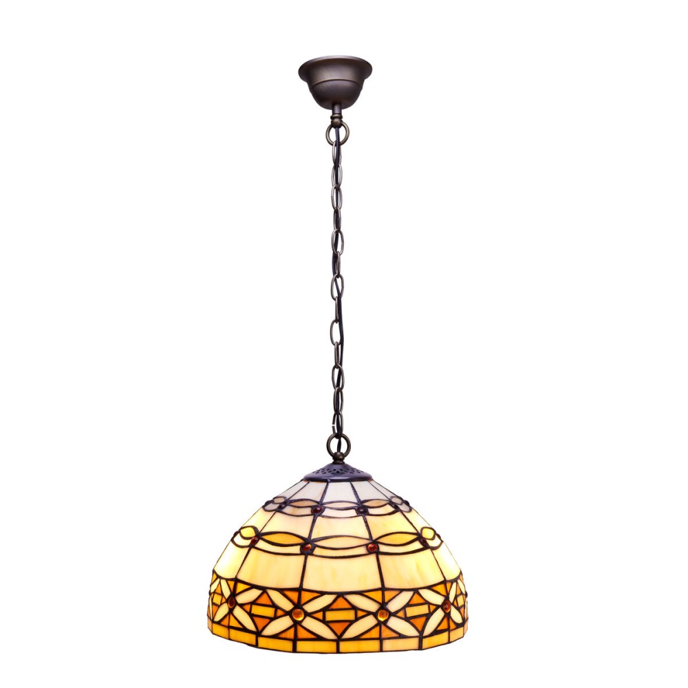 Lampadario Viro Marfíl Avorio Ferro 60 W 30 x 125 x 30 cm    