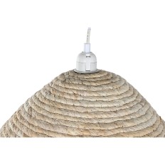 Lampadario Home ESPRIT Marrone Naturale 50 W 38 x 38 x 28 cm    