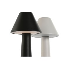 Lampada da tavolo Home ESPRIT Bianco Nero 9 x 9 x 24 cm (2 Unità)    