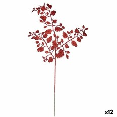 Ramo Porporina Rosso Metallo Plastica 41 x 75 x 2,5 cm (12 Unità)    