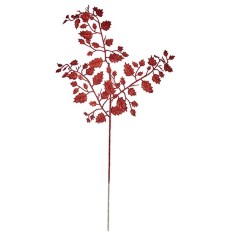 Ramo Porporina Rosso Metallo Plastica 41 x 75 x 2,5 cm (12 Unità)    