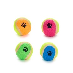 Giocattoli per cani Palla Multicolore Ø 4,5 cm Polietilene polipropilene ABS (12 Unità)    