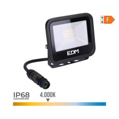 Faro Proiettore EDM 1520 Lm 20 W 4000 K    