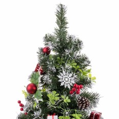 Albero di Natale Rosso Multicolore Plastica Ananas 60 cm    