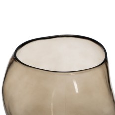 Vaso Taupé Cristallo 18,5 x 19,5 x 19,5 cm    