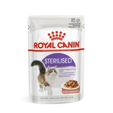 Cibo per gatti Royal Canin Feline Sterilised in Sosse Carne 12 x 85 g    