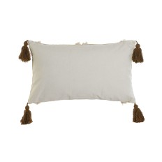 Cuscino Home ESPRIT Marrone Beige Senape 50 x 15 x 30 cm    