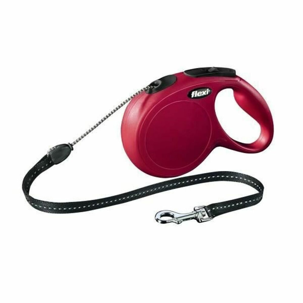 Guinzaglio per Cani Flexi New Classic 8 m Rosso Taglia M    