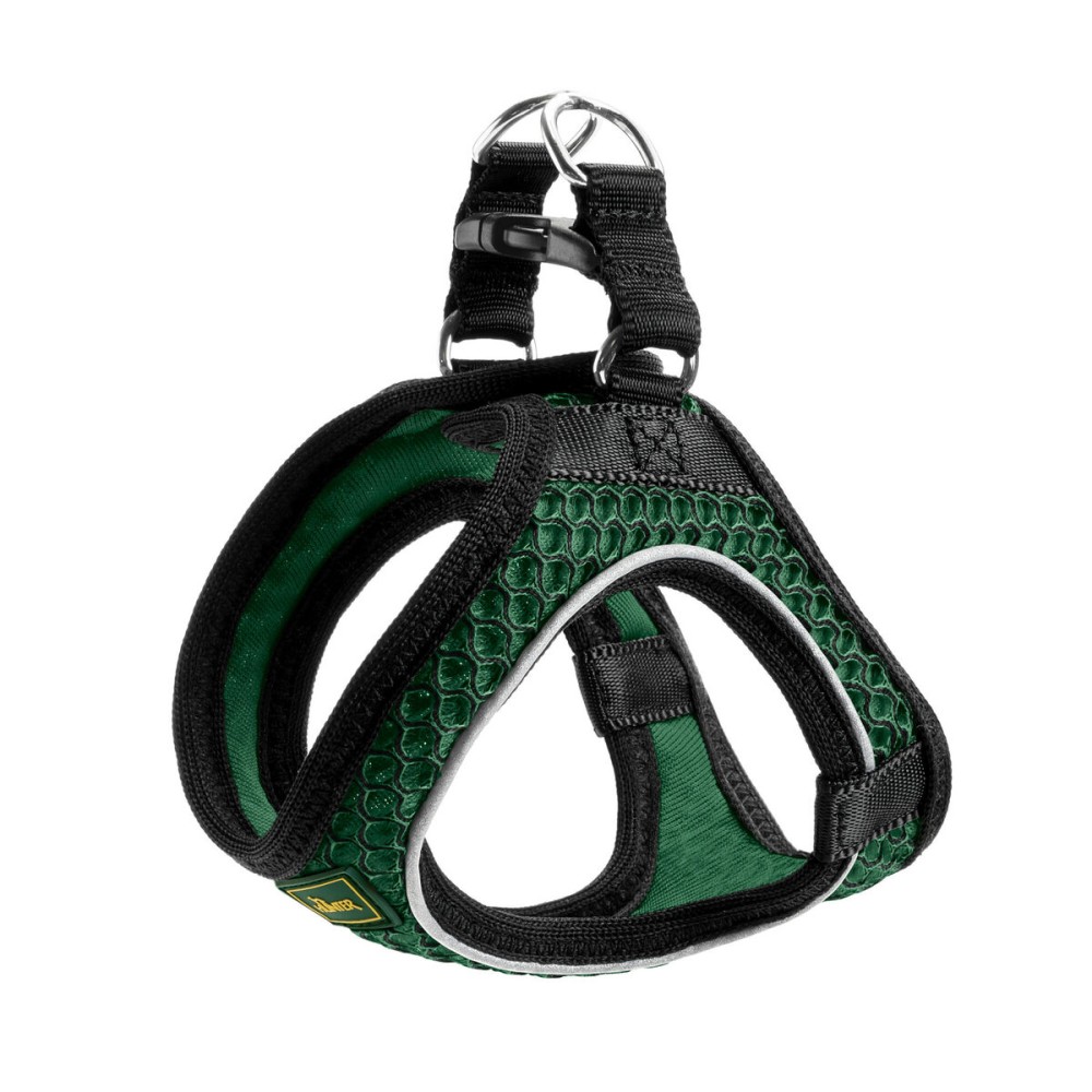 Imbracatura per Cani Hunter Comfort Verde scuro 30-35 cm    