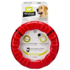 Giocattolo da mordere per cani Ferplast Rosso Caucciù    