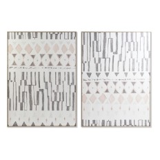 Quadro DKD Home Decor 100 x 4 x 140 cm Boho (2 Unità)    