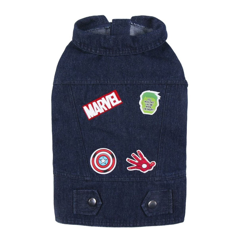 Giacca per cani Marvel Azzurro XS    