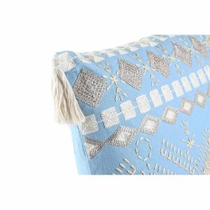 Cuscino DKD Home Decor Azzurro Bianco 40 x 15 x 40 cm    