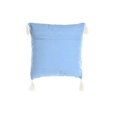 Cuscino DKD Home Decor Azzurro Bianco 40 x 15 x 40 cm    