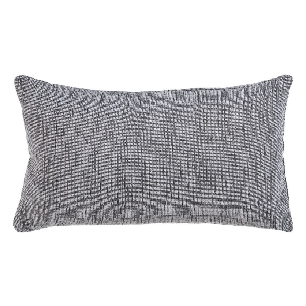 Cuscino Poliestere Cotone Grigio 50 x 30 cm    