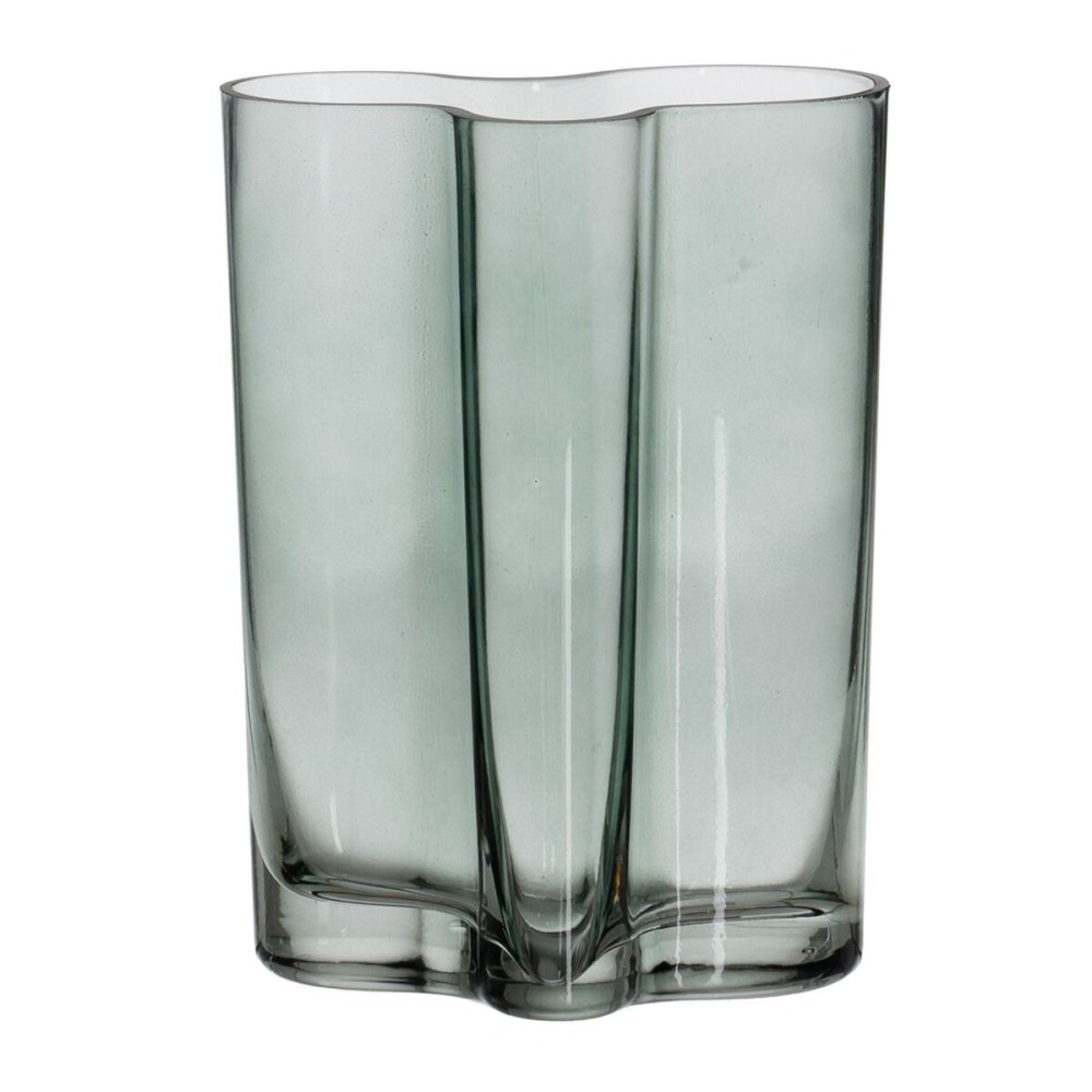 Vaso Azzurro Cristallo 15 x 9 x 20,5 cm    