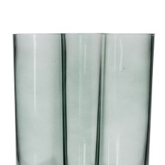 Vaso Azzurro Cristallo 15 x 9 x 20,5 cm    