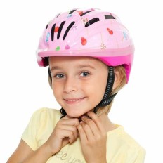 Casco da Ciclismo per Bambini Moltó Rosa 48-53 cm    