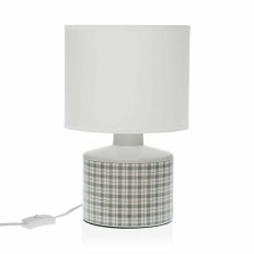 Lampada da tavolo Versa Camy Quadri Ceramica (22,5 x 35 x 22,5 cm)    