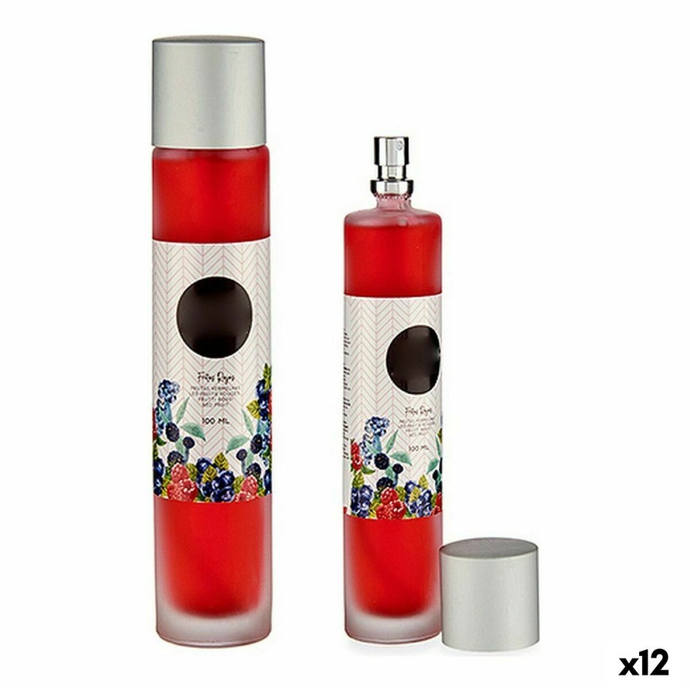 Diffusore Spray Per Ambienti Frutti rossi 100 ml (12 Unità)    