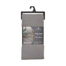 Lenzuolo con angoli aderenti Atmosphera Grigio (90 x 190 cm)    