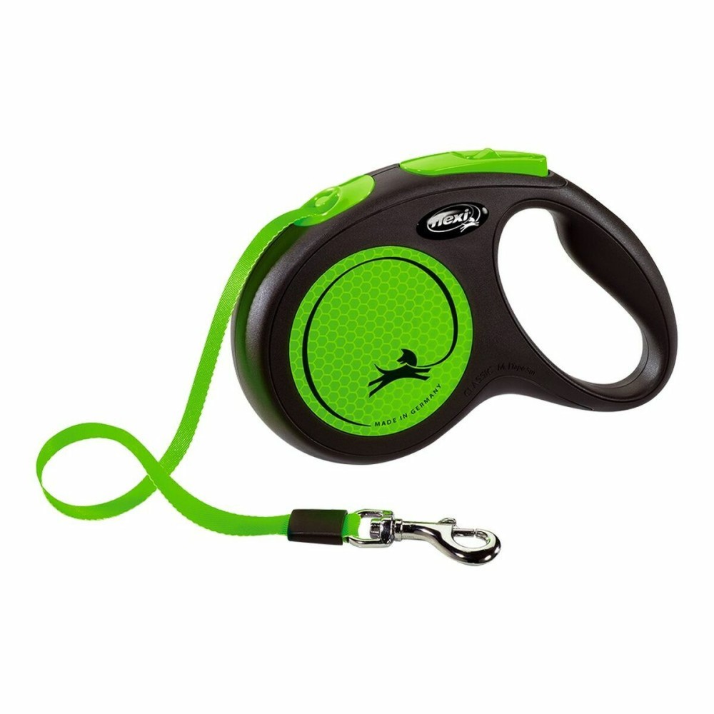 Guinzaglio per Cani Flexi Verde S    