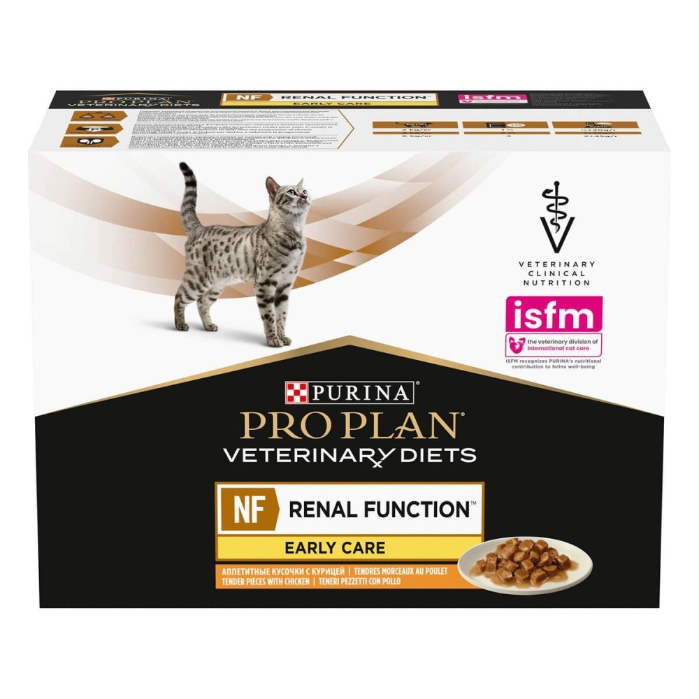 Cibo per gatti Purina Feline Veterinary Pollo 10 x 85 g    