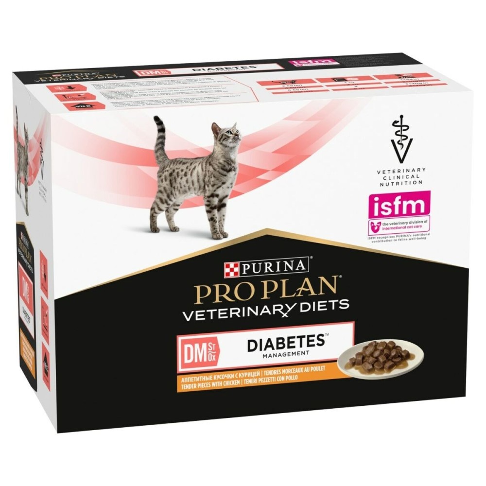 Cibo per gatti Purina Pro Plan Veterinary Diets Pollo 10 x 85 g    