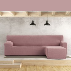 Rivestimento per chaise longue braccio corto destro Eysa JAZ Rosa 120 x 120 x 360 cm    