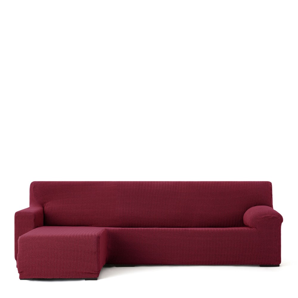 Rivestimento per chaise longue a braccio corto sinistra Eysa JAZ Bordeaux 120 x 120 x 360 cm    