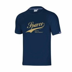 Maglia a Maniche Corte Uomo Sparco Vintage Blu Marino S    