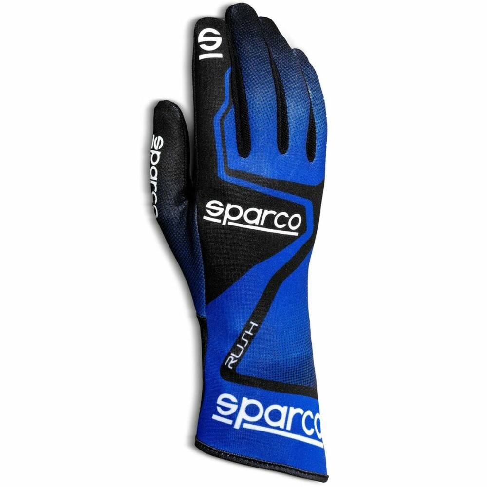 Guanti da guida da uomo Sparco RUSH Blu/Nero    