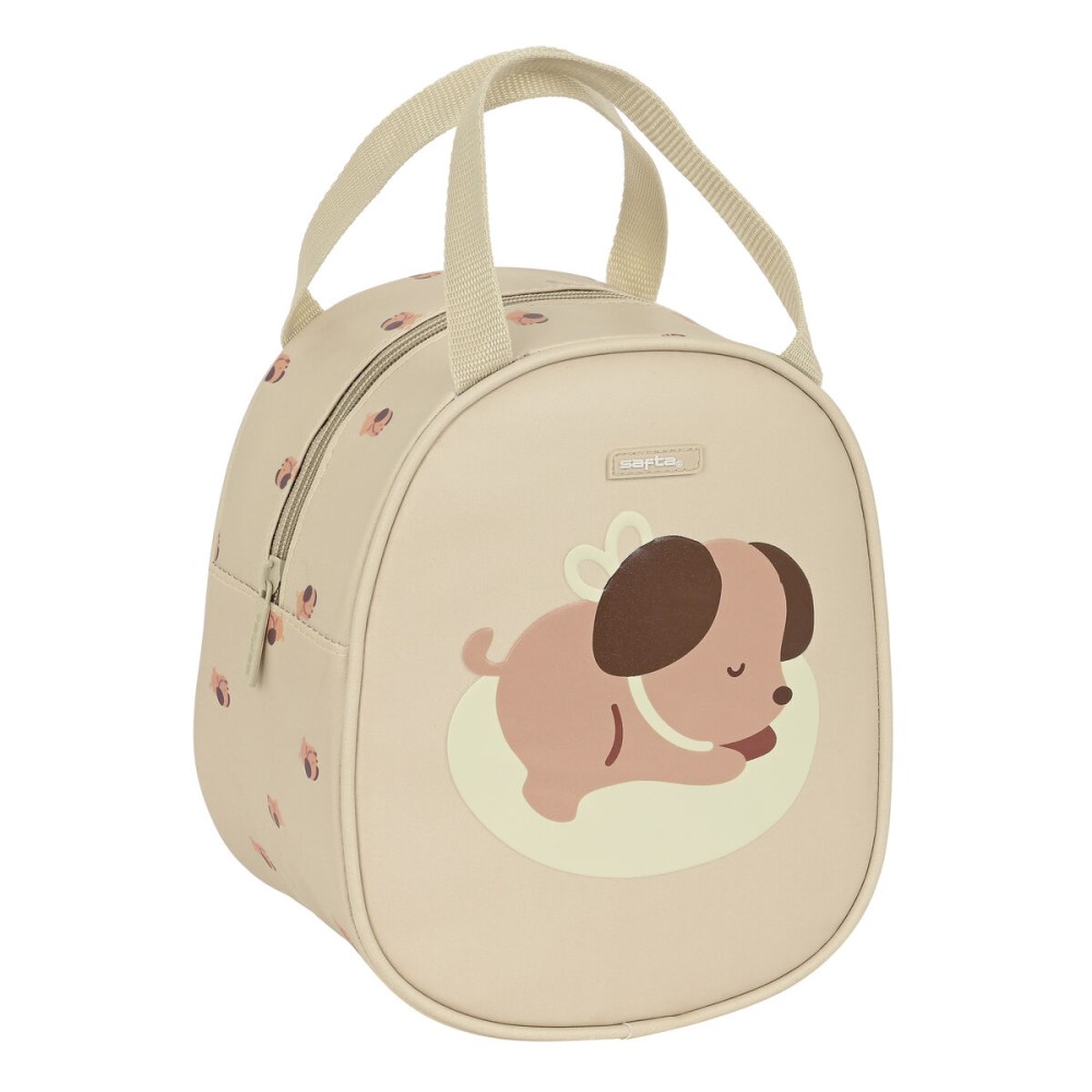 Portamerenda Termico Safta Puppy 19 x 22 x 14 cm Beige    