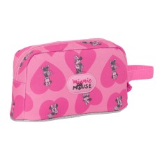 Portamerenda Termico Minnie Mouse Loving Rosa 21.5 x 12 x 6.5 cm    