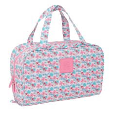 Necessaire da Viaggio Moos Flores Multicolore 31 x 14 x 19 cm    