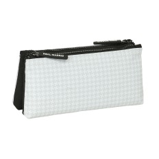 Necessaire da Viaggio Real Madrid C.F. Bianco Grigio Sportivo 22 x 10 x 8 cm    