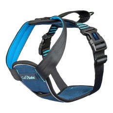 Imbracatura per Cani Company of Animals Carsafe Crash Tested 54 cm Azzurro Da viaggio M    