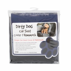 Coprisedile Singolo per Auto per Animali Domestici Dog Gone Smart 112 x 89 cm Nero Plastica    