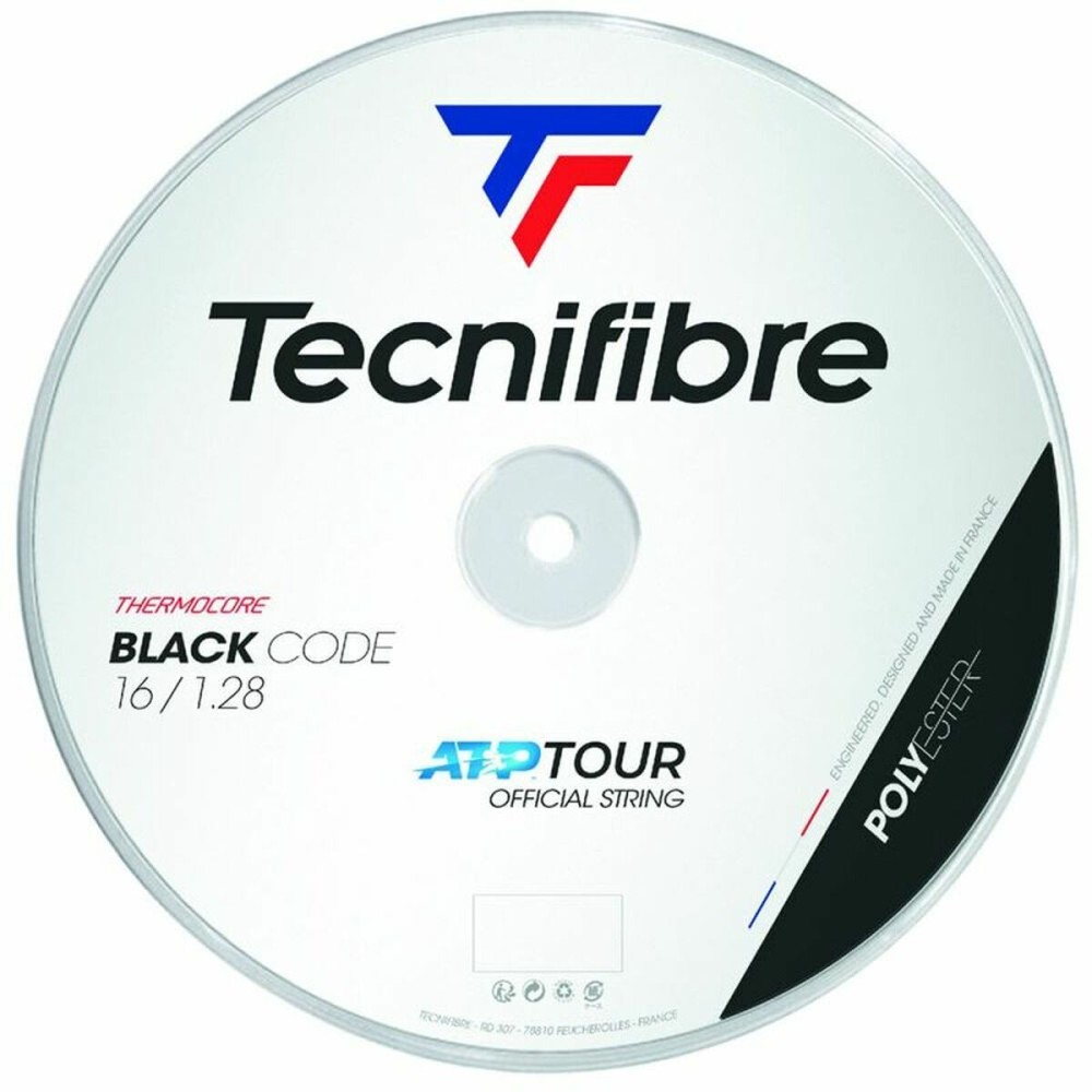 Corde per Racchette Tecnifibre Code 1.28 Nero    