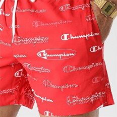 Costume da Bagno Uomo Champion Beachshort Rosso Taglia  M 