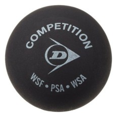 Pallina da Squash Revelation Dunlop Competition Allo Nero    