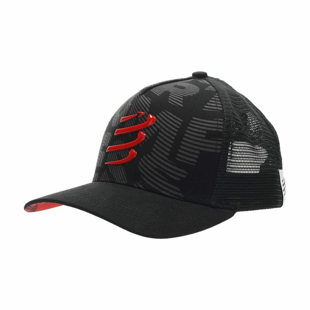 Berretto Unisex Compressport Trucker Nero    