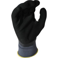 Guanti da Lavoro JUBA Nylon Nitrile Nero Taglia  7 