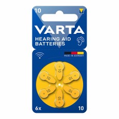 Pila per apparecchio acustico Varta Hearing Aid 10 PR70 6 Unità    