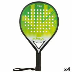 Racchetta da squash Aktive Nero/Verde (4 Unità)    