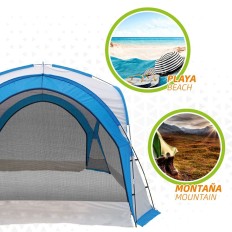 Tenda da Spiaggia Aktive Zanzariera Da campeggio 350 x 260 x 350 cm    