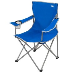 Sedia da Campeggio Pieghevole Aktive Azzurro 45 x 82 x 47 cm (4 Unità)    